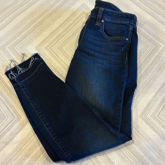 Kut from the Kloth Women’s Connie Ankle Skinny Dark Denim Wash Jeans - Size 4 - Picture 1 of 7